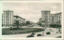 Ansichtskarte - Berlin - Stalinallee - Strausberger Platz