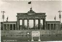 Foto-AK - Berlin - Brandenburger Tor