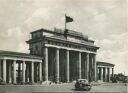 Berlin - Das Brandenburger Tor von der Westseite - Foto-AK