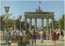 Berlin - Brandenburger Tor von Ostberliner Seite - AK Grossformat