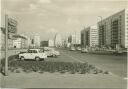 Berlin-Mitte - Karl-Marx-Allee - Blick zum Strausberger Platz 1964 - Foto-AK