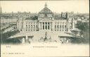 Ansichtskarte - Berlin-Mitte - Reichstagsgebäude und Bismarckdenkmal
