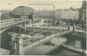 Postkarte - Berlin - Friedrichstrasse und Schlütersteg