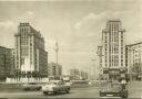 Berlin - Strausberger Platz und fernseh- und UKW-Turm der Deutschen Post Berlin - Foto-AK