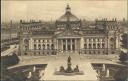 Ansichtskarte - Berlin - Reichstagsgebäude mit Bismarckdenkmal