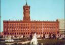 Postkarte - Berlin-Ost - Rotes Rathaus