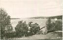 Berlin Nikolassee - Blick vom großen Fenster auf die Havel - Foto-AK