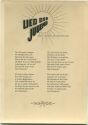 Lied der Jugend - Text Heinrich Eldermann 1907 - AK Grossformat