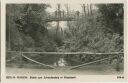 Berlin Pankow - Brücke zum Schneckenberg im Bürgerpark - Foto-AK