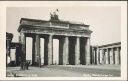 Ansichtskarte - Berlin - Ruinen - Brandenburger Tor