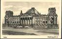 Postkarte - Berlin - Ruinen - Reichstagsgebäude