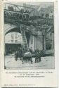 Postkarte - Katastrophe auf der Hochbahn 1908