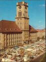 Ansichtskarte - Berlin - Markt am Rathaus Schöneberg