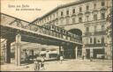 Postkarte - Berlin - Durchbrochenes Haus