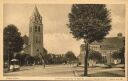 Postkarte - Berlin-Spandau - Katholische Kirche und Jubiläums-Turnhalle - 20er Jahre