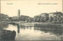 Postkarte - Berlin-Spandau - Rathaus vom Wasser aus gesehen 30er Jahre