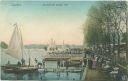 Postkarte - Berlin-Tegelort - Strandpartie Tegeler See