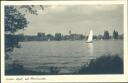 Berlin-Tegel - Blick auf die Insel Hasselwerder - Foto-AK 50er Jahre