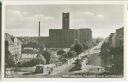 Postkarte - Tempelhof - Ullsteinhaus - Strassenbahn - Foto-AK 50er Jahre