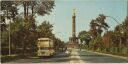 Berlin - Tiergarten mit Siegessäule - AK-Panoramakarte