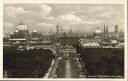 Fotokarte - Berlin von der Siegessäule aus gesehen 30er Jahre