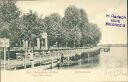 Postkarte - Berlin-Treptow - Altes Eierhäuschen Inhaber Wilhelm Andree - Uferpromenade