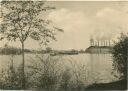 Berlin-Treptow - Blick von der Insel der Jugend auf die Spree - Foto-AK