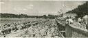 Berlin - Strandbad Wannsee - Foto-AK Panoramakarte