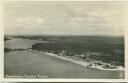 Berlin-Wannsee - Strandbad - Foto-AK 1933 Fliegeraufnahme