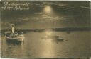 Postkarte - Mondscheinnacht auf dem Wannsee