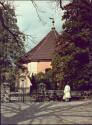 Postkarte - Dorfkirche in Zehlendorf