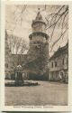 Postkarte - Schloss Wiesenburg (Mark) - Schlosshof 