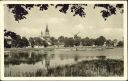 Werder - Blick von der Inselbruecke auf die Insel