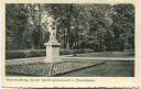 Postkarte - Brandenburg/Havel - Grabenpromenade - Parisstatue