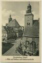Postkarte - Brandenburg/Havel - Blick auf Rathaus und Katharinenkirche