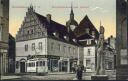 Postkarte - Brandenburg/Havel - Kurfürstenhaus mit Roland