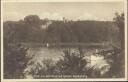 Postkarte - Blick von der Havel auf Schloss Babelsberg