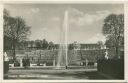 Potsdam - Schloss Sanssouci mit Fontäne - Foto-AK