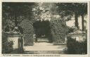 Potsdam - Sanssouci - Felsentor im Hintergrund die schlafende Ariadne - Foto-AK