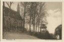 Postkarte - Grünheide i. M. - Kirche mit Ehrenhalle 1926