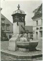 Buckow - Brunnen am Markt - Foto-Ansichtskarte