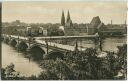 Postkarte - Frankfurt/Oder - Oderbrücke - Straßenbahn