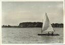 auf dem Körisersee 1935 - Foto 8cm x 11cm