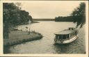 Ansichtskarte - Zechliner Hütte - Motorboot Rheinsberg auf dem Schlaborn-See