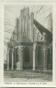 Gransee - St. Marienkirche Chorseite aus dem 14.Jahrhundert - Foto-AK