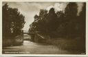 Schlabornbrücke bei Zechliner Hütte - Foto-AK