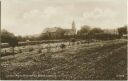 Lindow (Mark) - Blick auf die Kirche und Schule - Foto-AK