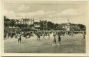 Ostseebad Bansin - Strandleben - Foto-AK 50er Jahre