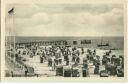 Bansin - Strand - Foto-AK 50er Jahre