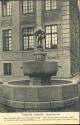 Postkarte - Teterow - Marktbrunnen